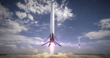 SpaceX rocket landing